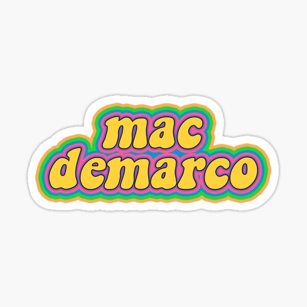 mac demarco Sticker