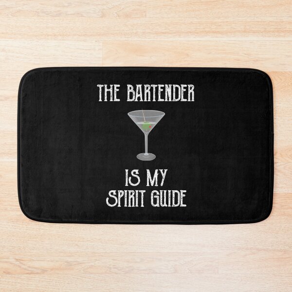 Item preview, The Bartender Is My Spirit Guide designed and sold by Cat Lady Designs.