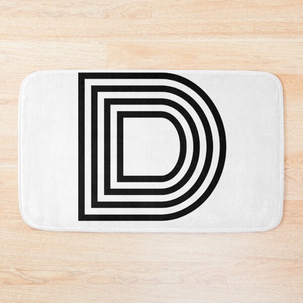 Item preview, Alphabet D (Uppercase letter d), Letter D designed and sold by marosharaf.