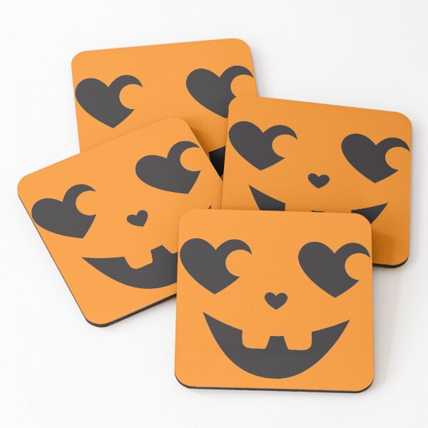 Item preview, Halloween Heart Jack O'Lantern // Cute Pumpkin Jack O'Lantern designed and sold by meowmeows.