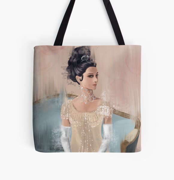 Fair Lady All Over Print Tote Bag