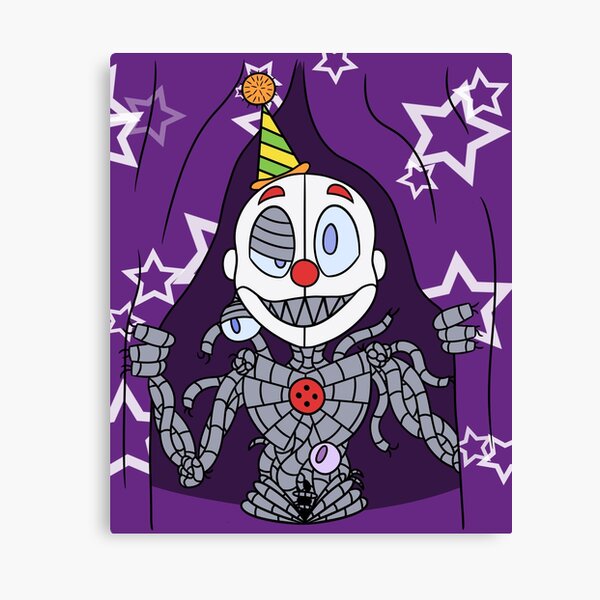 Ennard Five Nights At Freddy S Sister Location Canvas Print By Dragonfyrearts Redbubble