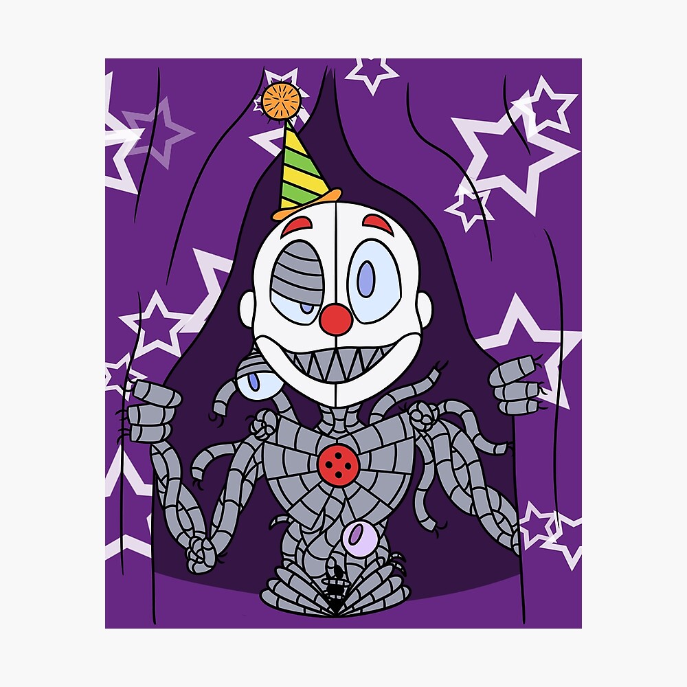 Ennard Five Nights At Freddy S Sister Location Poster By Dragonfyrearts Redbubble