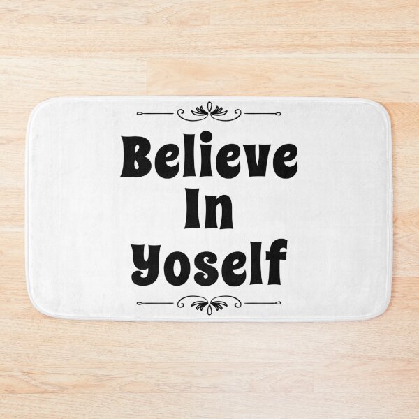Item preview, Motivational Inspirational and Positive quote -  believe in yoself typography text art by Word Fandom - wordfandom designed and sold by Kerry Pritchard.
