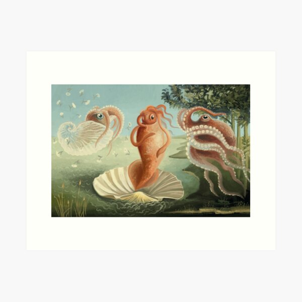 Item preview, The Birth of Squid designed and sold by Franz Anthony.