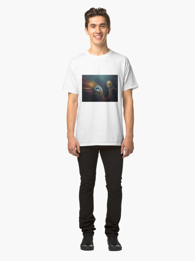 Alternate view of To Squid Or Not To Squid Classic T-Shirt
