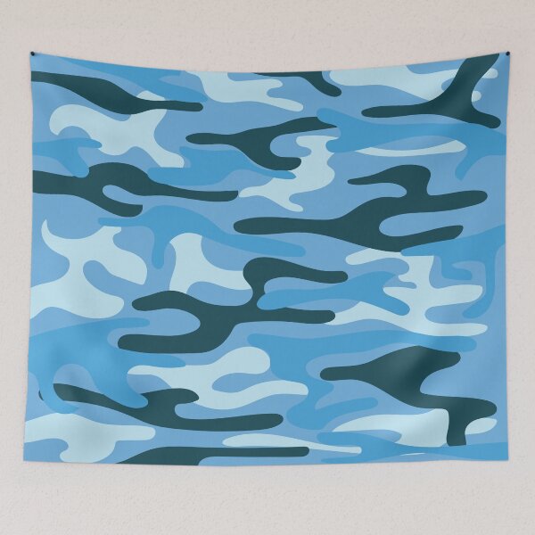 Item preview, Blue Camouflage designed and sold by shirtgrass.