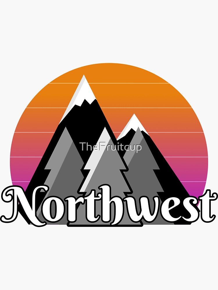"Northwest" Sticker for Sale by TheFruitcup Redbubble