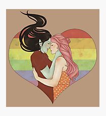 Love conquers all Photographic Print