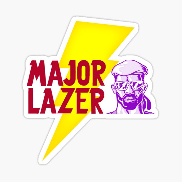 major lazer Sticker