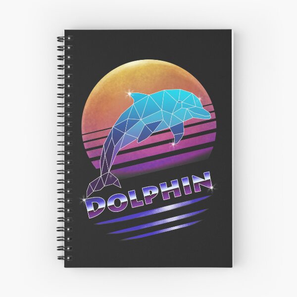 Item preview, 80s Retro Dolphin designed and sold by yajyolid.