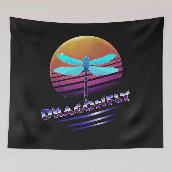 Item preview, 80s Retro Dragonfly designed and sold by yajyolid.