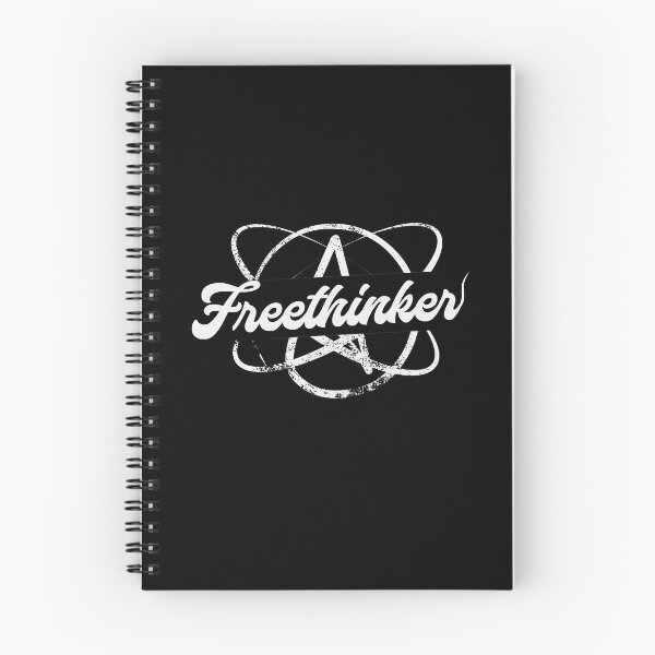 Item preview, FreeThinker - Atheist free Thought Anti Religion designed and sold by Phaedra Jones.