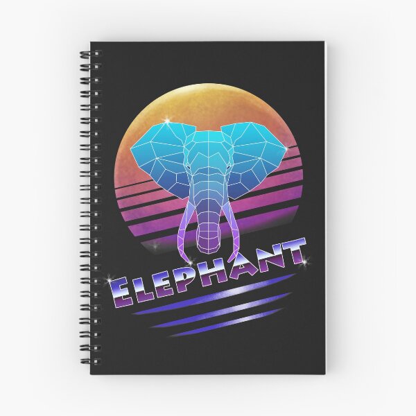 Item preview, 80s Retro Elephant designed and sold by yajyolid.