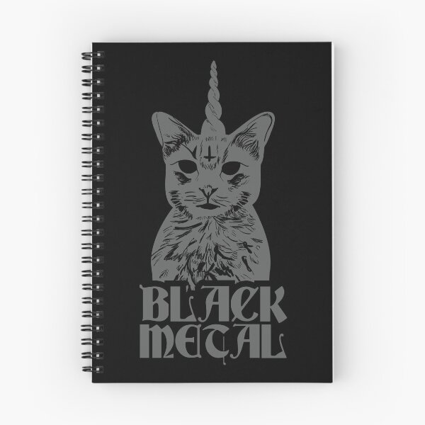 Item preview, Vintage Cute Satan Cat Atheist Black Metal 666 designed and sold by Phaedra Jones.