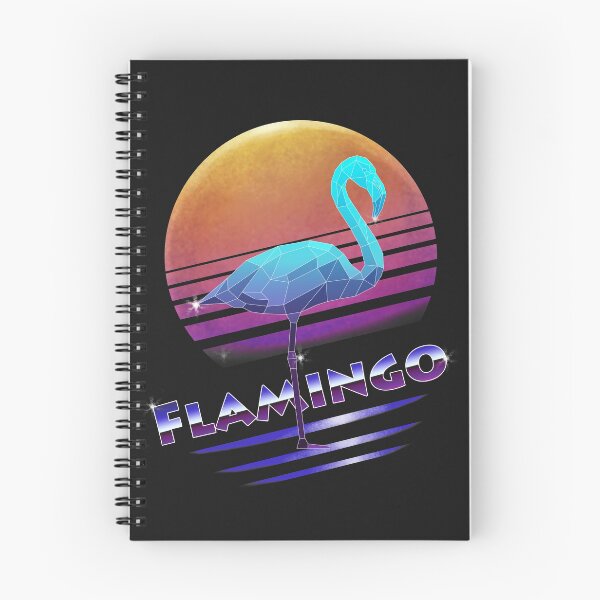 Item preview, 80s Retro Flamingo designed and sold by yajyolid.
