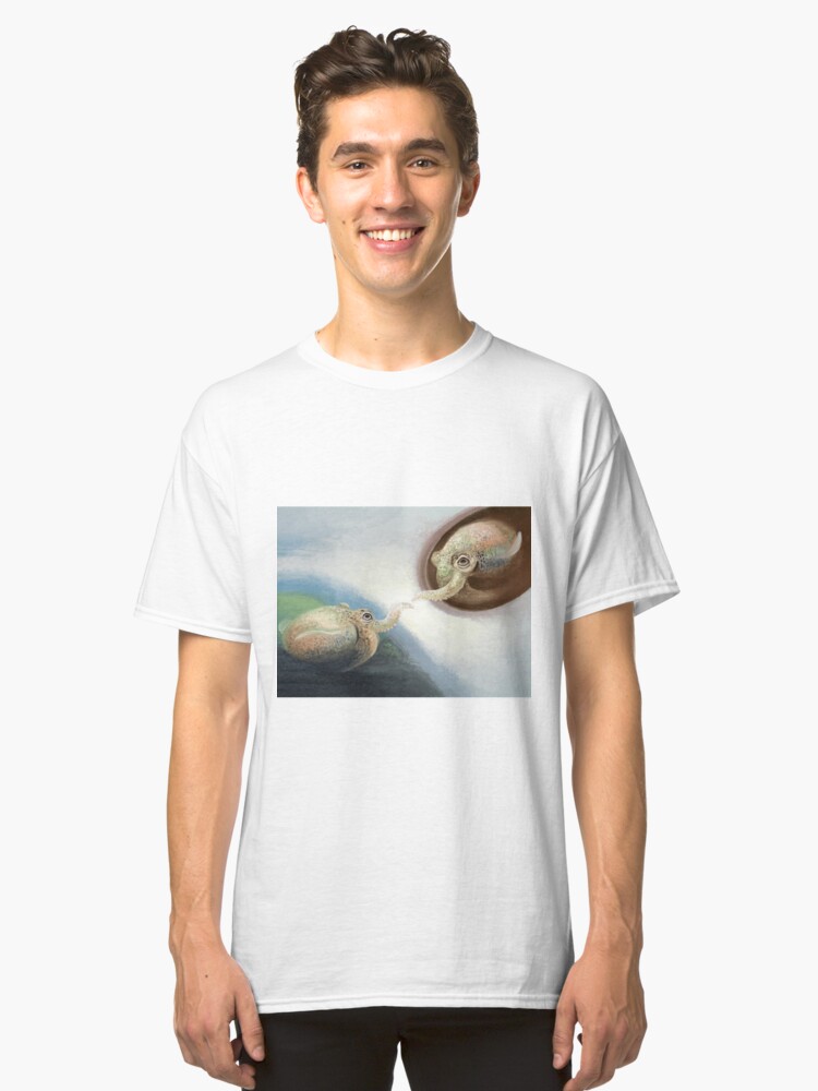 Alternate view of The Creation of Squadam Classic T-Shirt