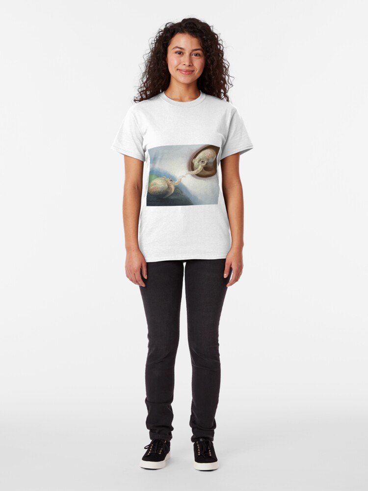 Alternate view of The Creation of Squadam Classic T-Shirt