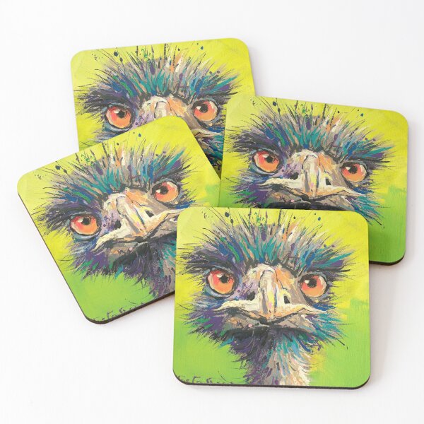 Item preview, Emu, fun australian bird designed and sold by Jos Coufreur.