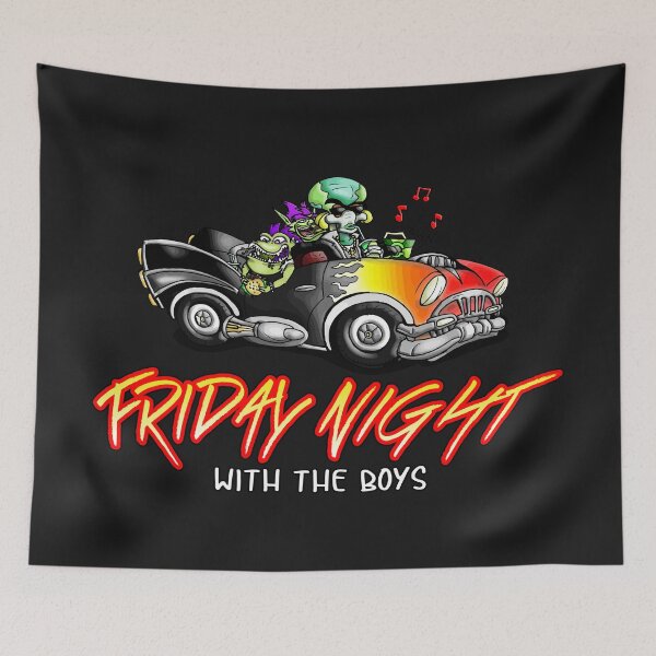 Item preview, Friday Night with the Boys designed and sold by Punkkommando77.