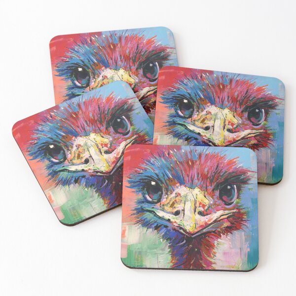 Item preview, Vibrant Australian Emu Bird designed and sold by Jos Coufreur.