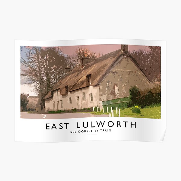 East Lulworth (Railway Poster) Poster