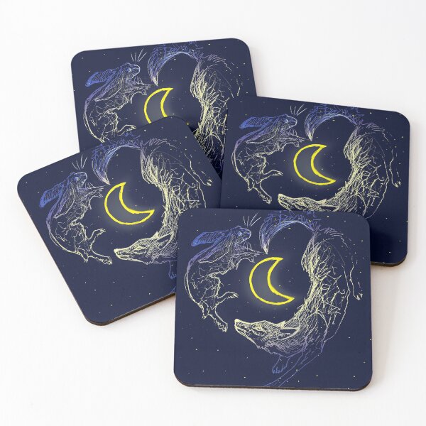 Item preview, The Hare in the Moon designed and sold by Jordan Hempstead.