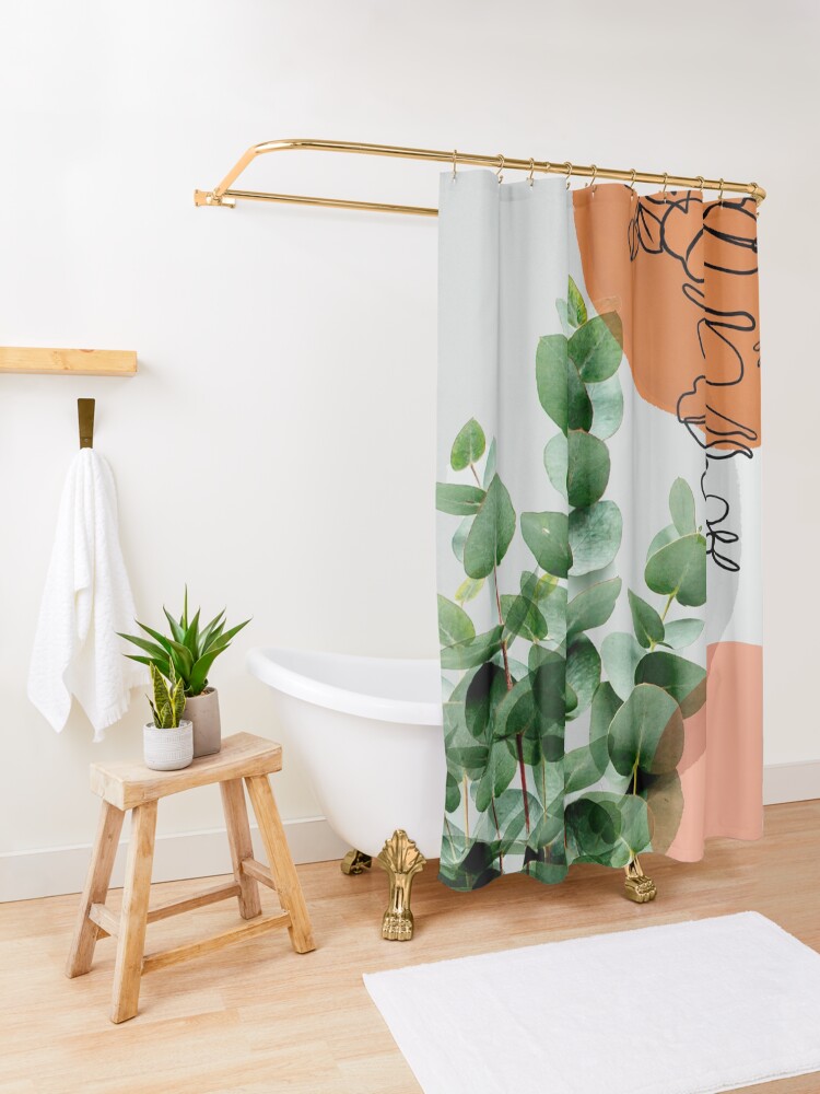 Alternate view of Simpatico V4 Shower Curtain