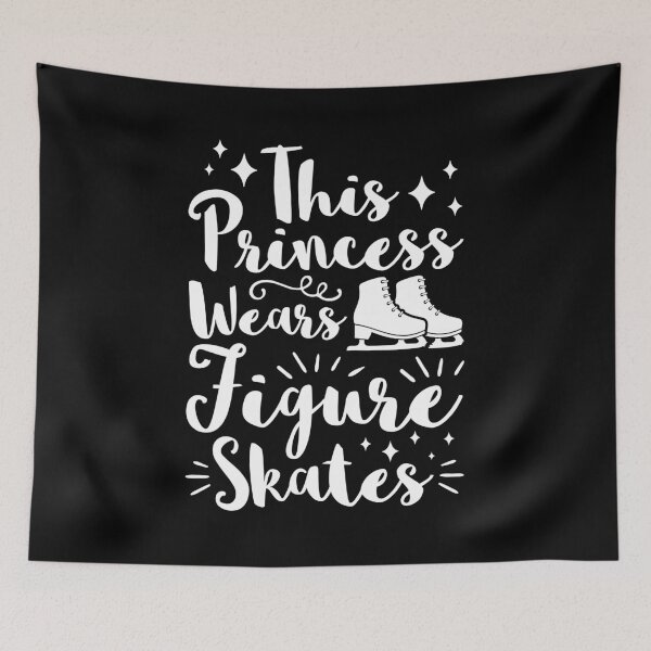 Item preview, Figure Skating - This Princess Wears Figure Skates designed and sold by EstelleStar.