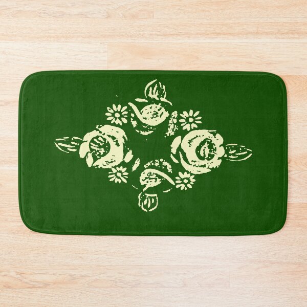 Item preview, Canal flowers on green designed and sold by designbywhacky.