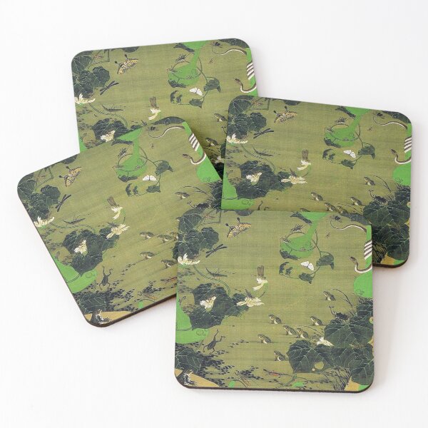 Item preview, Favourite Artist - Insects By Pond Side - Ito Jakuchu designed and sold by vmajzlik.