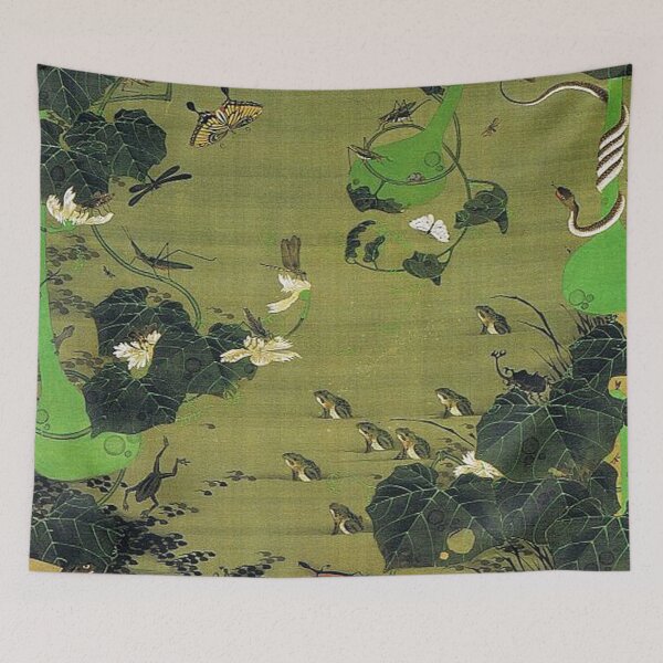 Item preview, Favourite Artist - Insects By Pond Side - Ito Jakuchu designed and sold by vmajzlik.