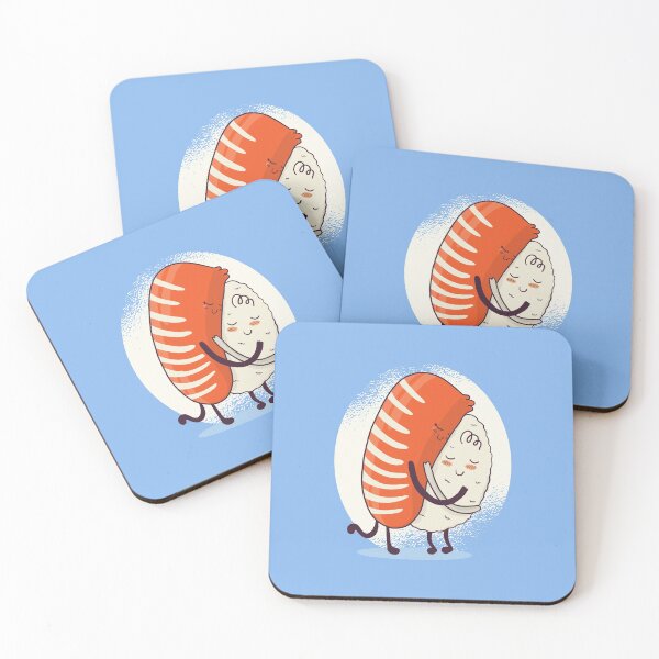 Item preview, cute sushi hug designed and sold by DerSenat.