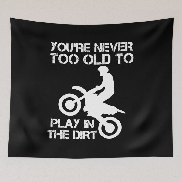 Item preview, Funny DIrt Bike Design - Play in Dirt Joke designed and sold by EstelleStar.