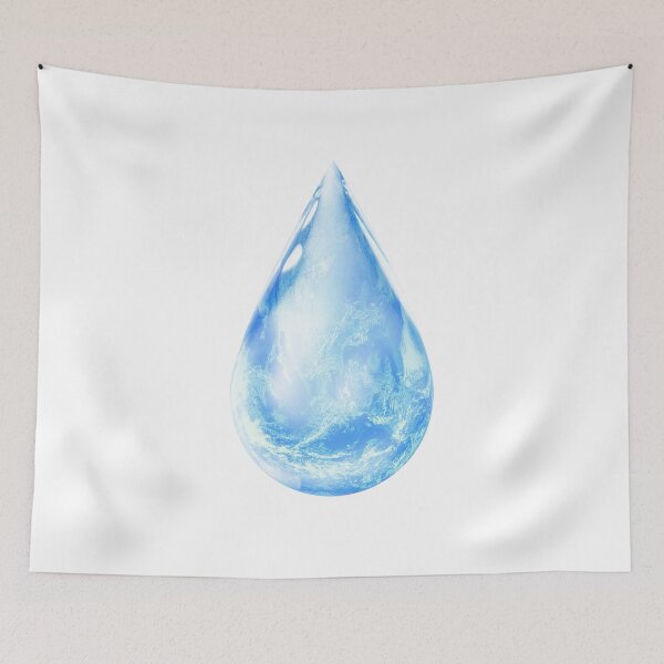 Item preview, ! Teardrop Earth ! Declare Climate Emergency: The Original on White (No Text) designed and sold by Day Chapman.