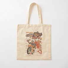 ramen rider Cotton Tote Bag