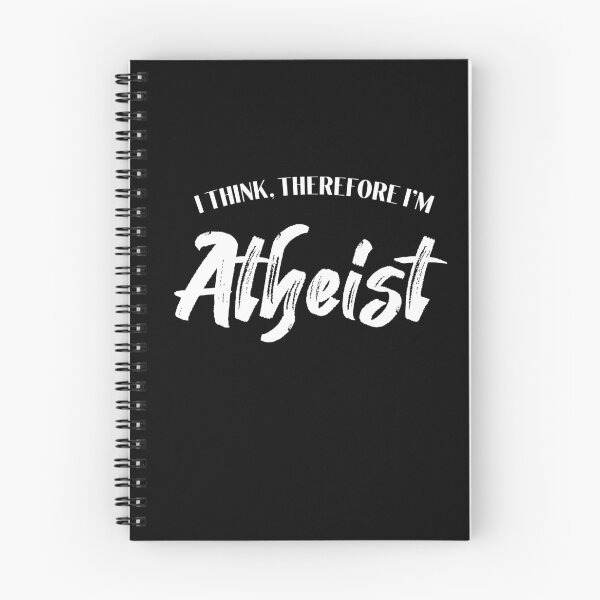 Item preview, I Think Therefore I'm Atheist Funny Atheist Humor designed and sold by Phaedra Jones.