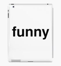 funny iPad Case/Skin