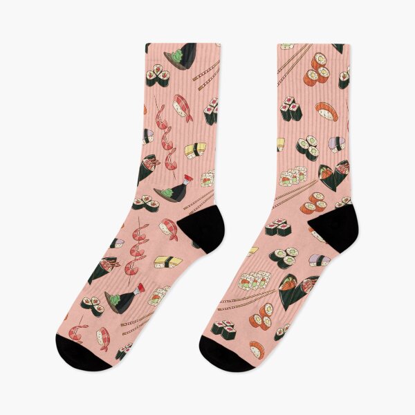 Item preview, Sushi on Pink Shrimp designed and sold by Pink Pineapple Works.