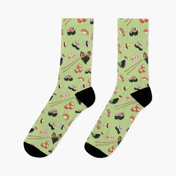 Item preview, Sushi on Wasabi Green designed and sold by Pink Pineapple Works.