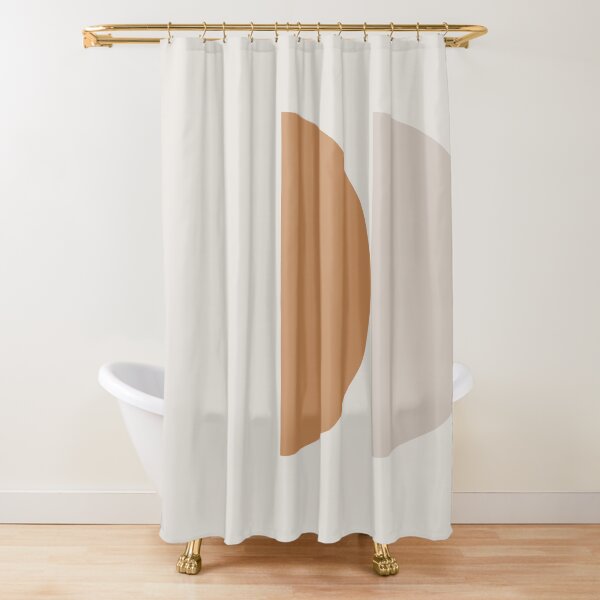 Contemporary Composition 16 Shower Curtain