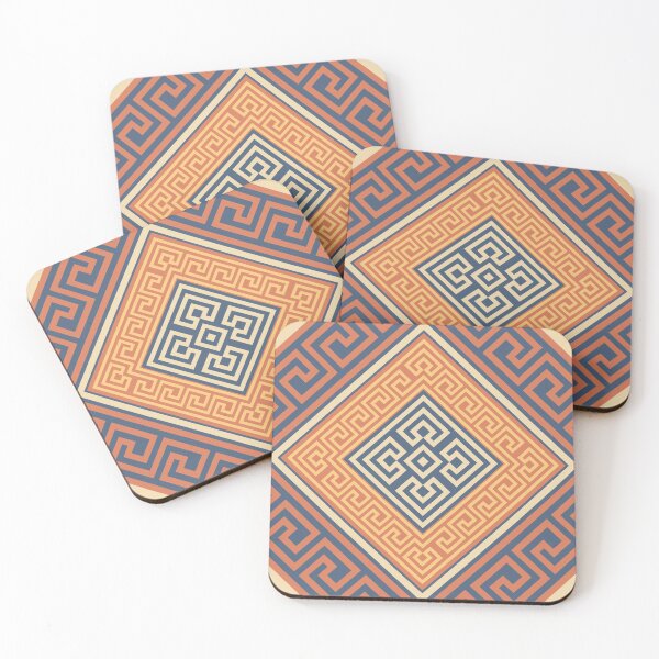Item preview, Adorno de llave griega - Santorini - Rombo designed and sold by k9printart.