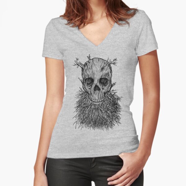 Fitted V-Neck T-Shirt