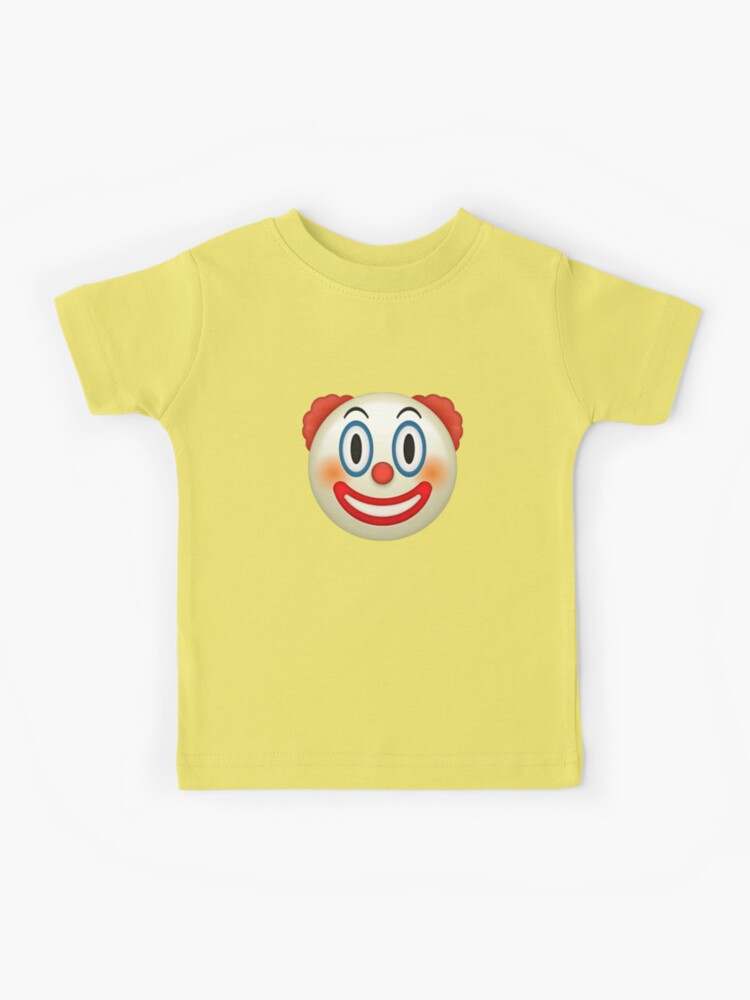 Clown Smiley - T Shirt Roblox Musculos Emoji,Clown Emoticon - free  transparent emoji 