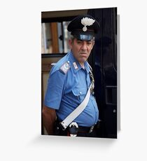 peoplescapes #240, I love my job, I love my job... Greeting Card
