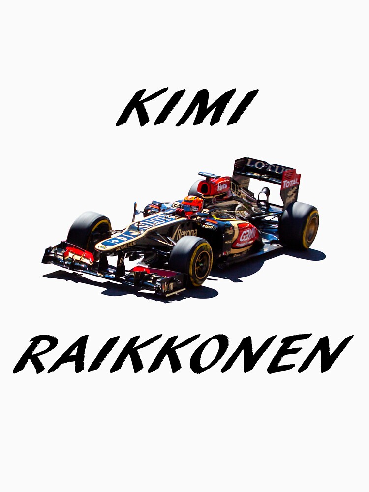 f1 kimi raikkonen t shirt