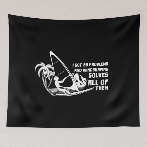 Item preview, WIndsurfer graphic design Funny Windsurfing theme designed and sold by EstelleStar.