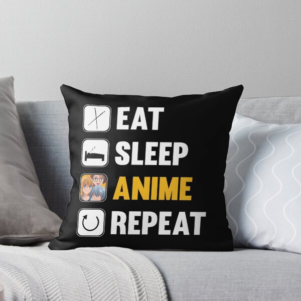Item preview, Anime Design - Eat Sleep Anime Repeat designed and sold by EstelleStar.