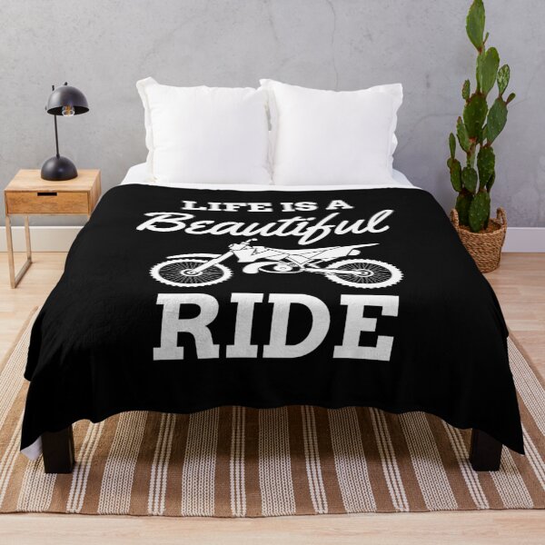 Item preview, Life is a Beautiful Ride - Dirt Bike Design designed and sold by EstelleStar.