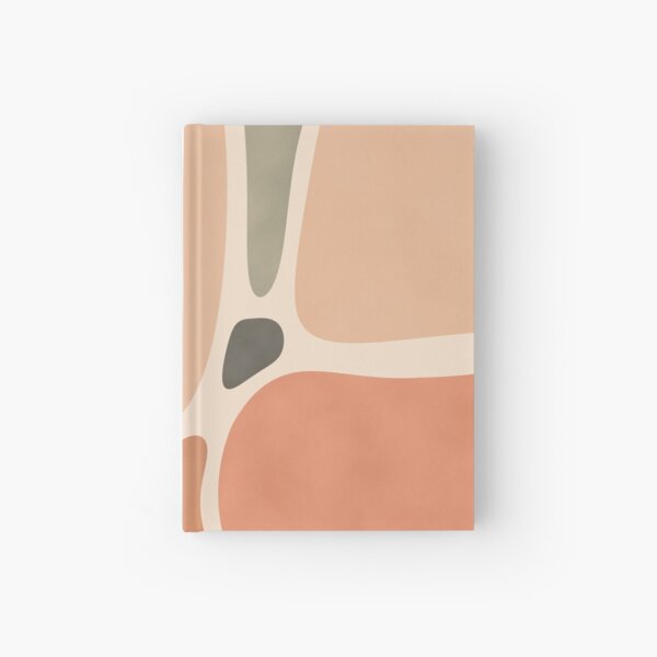 Terracotta Shapes Hardcover Journal
